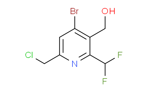 AM121484 | 1805259-41-9 | 4-Bromo-6-(chloromethyl)-2-(difluoromethyl)pyridine-3-methanol