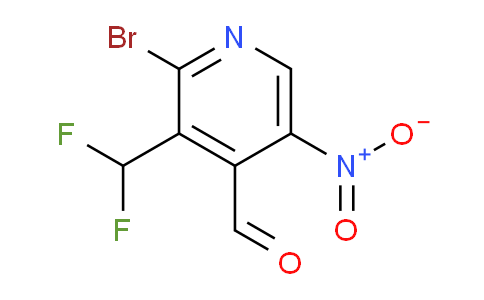 AM121486 | 1806871-68-0 | 2-Bromo-3-(difluoromethyl)-5-nitropyridine-4-carboxaldehyde