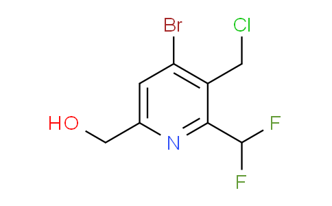 AM121487 | 1804491-40-4 | 4-Bromo-3-(chloromethyl)-2-(difluoromethyl)pyridine-6-methanol