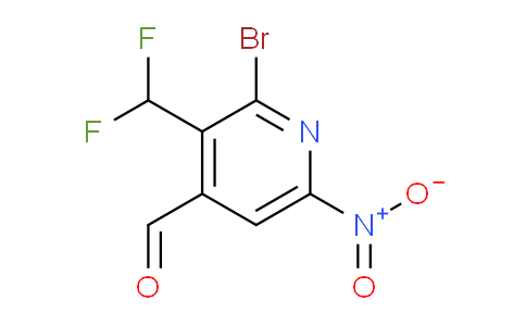 AM121488 | 1804432-16-3 | 2-Bromo-3-(difluoromethyl)-6-nitropyridine-4-carboxaldehyde