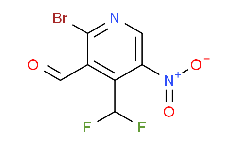 AM121490 | 1805166-22-6 | 2-Bromo-4-(difluoromethyl)-5-nitropyridine-3-carboxaldehyde