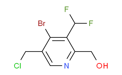 AM121491 | 1804667-72-8 | 4-Bromo-5-(chloromethyl)-3-(difluoromethyl)pyridine-2-methanol