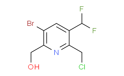 AM121494 | 1806870-26-7 | 5-Bromo-2-(chloromethyl)-3-(difluoromethyl)pyridine-6-methanol