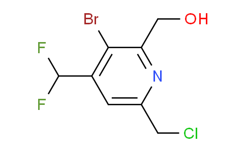 AM121495 | 1806916-12-0 | 3-Bromo-6-(chloromethyl)-4-(difluoromethyl)pyridine-2-methanol