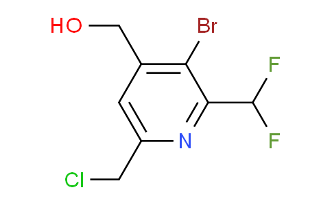 AM121496 | 1804667-82-0 | 3-Bromo-6-(chloromethyl)-2-(difluoromethyl)pyridine-4-methanol