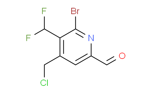 AM121502 | 1805390-87-7 | 2-Bromo-4-(chloromethyl)-3-(difluoromethyl)pyridine-6-carboxaldehyde