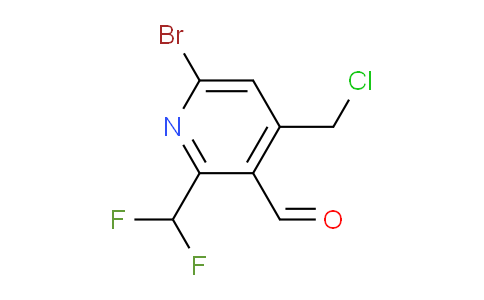 AM121505 | 1805259-56-6 | 6-Bromo-4-(chloromethyl)-2-(difluoromethyl)pyridine-3-carboxaldehyde