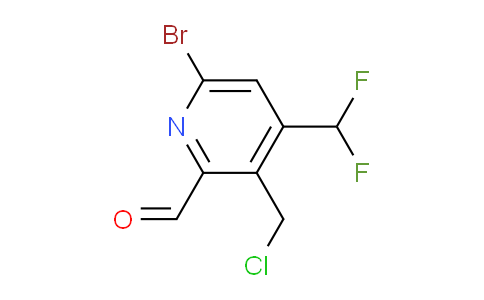 AM121508 | 1804668-01-6 | 6-Bromo-3-(chloromethyl)-4-(difluoromethyl)pyridine-2-carboxaldehyde