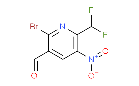 AM121509 | 1805249-56-2 | 2-Bromo-6-(difluoromethyl)-5-nitropyridine-3-carboxaldehyde