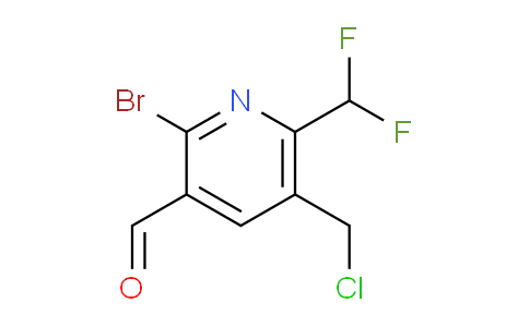 AM121511 | 1805370-66-4 | 2-Bromo-5-(chloromethyl)-6-(difluoromethyl)pyridine-3-carboxaldehyde