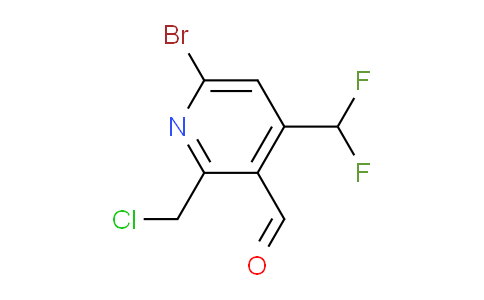 AM121516 | 1806916-20-0 | 6-Bromo-2-(chloromethyl)-4-(difluoromethyl)pyridine-3-carboxaldehyde