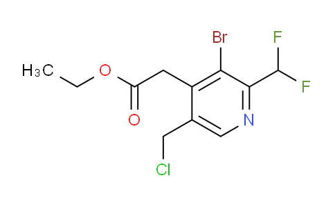 AM121517 | 1807003-64-0 | Ethyl 3-bromo-5-(chloromethyl)-2-(difluoromethyl)pyridine-4-acetate