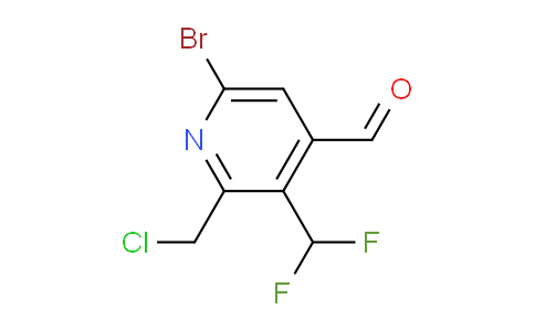 AM121518 | 1806870-54-1 | 6-Bromo-2-(chloromethyl)-3-(difluoromethyl)pyridine-4-carboxaldehyde