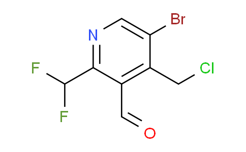 AM121526 | 1805250-34-3 | 5-Bromo-4-(chloromethyl)-2-(difluoromethyl)pyridine-3-carboxaldehyde