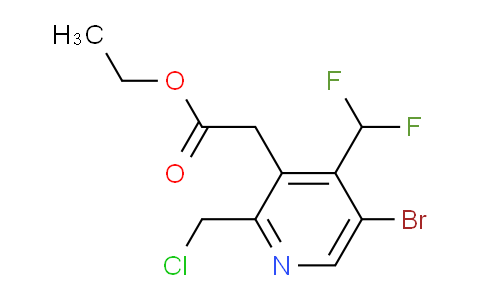 AM121532 | 1806977-19-4 | Ethyl 5-bromo-2-(chloromethyl)-4-(difluoromethyl)pyridine-3-acetate