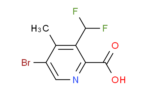 AM121533 | 1806915-00-3 | 5-Bromo-3-(difluoromethyl)-4-methylpyridine-2-carboxylic acid