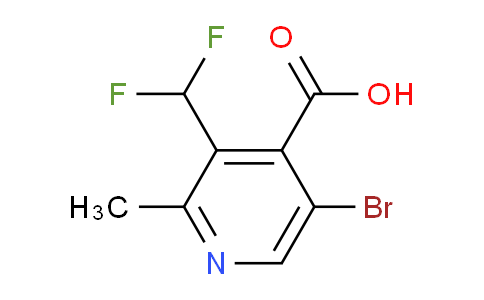 AM121534 | 1805435-07-7 | 5-Bromo-3-(difluoromethyl)-2-methylpyridine-4-carboxylic acid