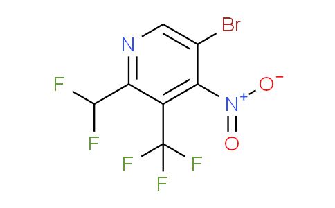 AM121549 | 1806870-43-8 | 5-Bromo-2-(difluoromethyl)-4-nitro-3-(trifluoromethyl)pyridine