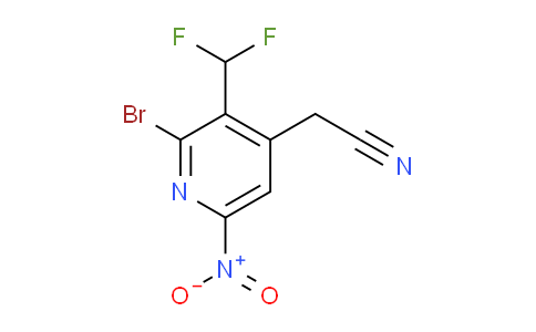 AM121554 | 1804431-74-0 | 2-Bromo-3-(difluoromethyl)-6-nitropyridine-4-acetonitrile