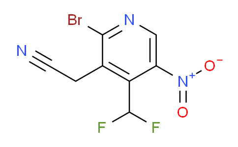 AM121558 | 1806857-08-8 | 2-Bromo-4-(difluoromethyl)-5-nitropyridine-3-acetonitrile