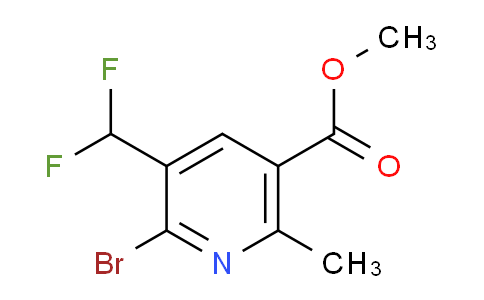 AM121561 | 1805435-45-3 | Methyl 2-bromo-3-(difluoromethyl)-6-methylpyridine-5-carboxylate