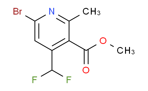 AM121565 | 1805347-41-4 | Methyl 6-bromo-4-(difluoromethyl)-2-methylpyridine-3-carboxylate