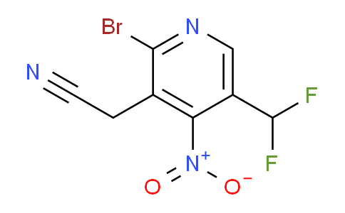 AM121566 | 1805164-64-0 | 2-Bromo-5-(difluoromethyl)-4-nitropyridine-3-acetonitrile