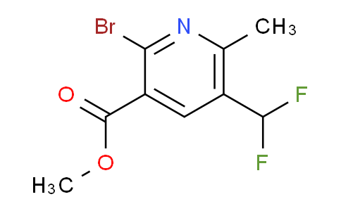 AM121569 | 1805374-96-2 | Methyl 2-bromo-5-(difluoromethyl)-6-methylpyridine-3-carboxylate