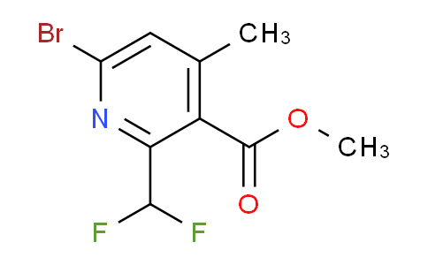 AM121571 | 1806994-46-6 | Methyl 6-bromo-2-(difluoromethyl)-4-methylpyridine-3-carboxylate