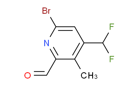 AM121581 | 1804842-98-5 | 6-Bromo-4-(difluoromethyl)-3-methylpyridine-2-carboxaldehyde