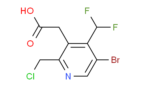 AM121590 | 1806872-32-1 | 5-Bromo-2-(chloromethyl)-4-(difluoromethyl)pyridine-3-acetic acid