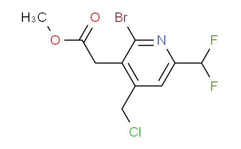 AM121607 | 1805391-06-3 | Methyl 2-bromo-4-(chloromethyl)-6-(difluoromethyl)pyridine-3-acetate