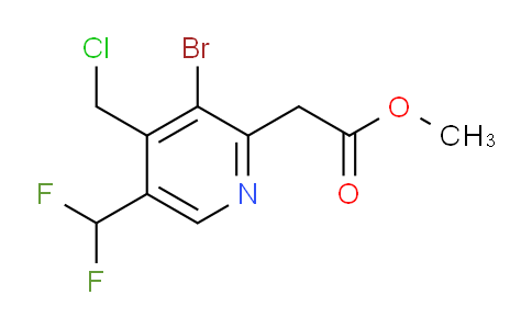 AM121615 | 1805356-33-5 | Methyl 3-bromo-4-(chloromethyl)-5-(difluoromethyl)pyridine-2-acetate