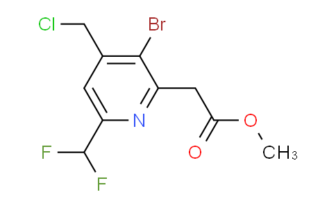 AM121617 | 1805962-83-7 | Methyl 3-bromo-4-(chloromethyl)-6-(difluoromethyl)pyridine-2-acetate