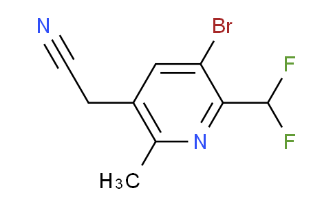 AM121622 | 1804952-30-4 | 3-Bromo-2-(difluoromethyl)-6-methylpyridine-5-acetonitrile