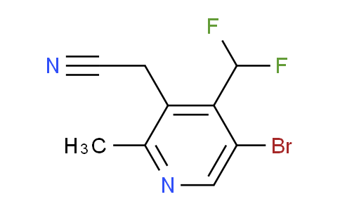 AM121626 | 1806865-62-2 | 5-Bromo-4-(difluoromethyl)-2-methylpyridine-3-acetonitrile