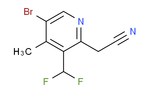 AM121630 | 1805432-17-0 | 5-Bromo-3-(difluoromethyl)-4-methylpyridine-2-acetonitrile