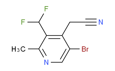 AM121632 | 1805382-59-5 | 5-Bromo-3-(difluoromethyl)-2-methylpyridine-4-acetonitrile