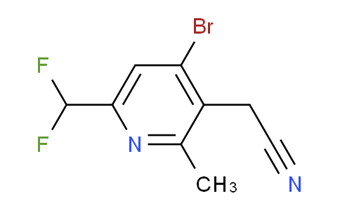 AM121637 | 1805935-41-4 | 4-Bromo-6-(difluoromethyl)-2-methylpyridine-3-acetonitrile