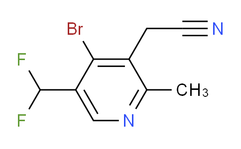 AM121641 | 1805382-62-0 | 4-Bromo-5-(difluoromethyl)-2-methylpyridine-3-acetonitrile