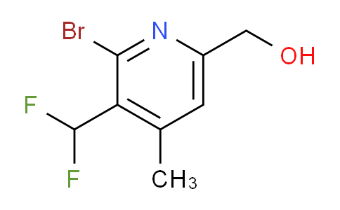 2-Bromo-3-(difluoromethyl)-4-methylpyridine-6-methanol