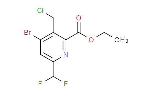 AM121660 | 1805393-24-1 | Ethyl 4-bromo-3-(chloromethyl)-6-(difluoromethyl)pyridine-2-carboxylate