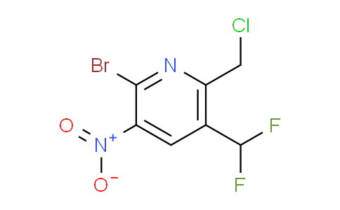 AM121669 | 1804671-34-8 | 2-Bromo-6-(chloromethyl)-5-(difluoromethyl)-3-nitropyridine