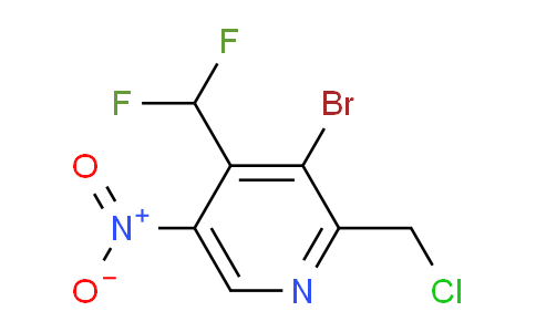 AM121670 | 1805438-89-4 | 3-Bromo-2-(chloromethyl)-4-(difluoromethyl)-5-nitropyridine