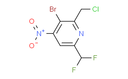 AM121673 | 1804671-39-3 | 3-Bromo-2-(chloromethyl)-6-(difluoromethyl)-4-nitropyridine