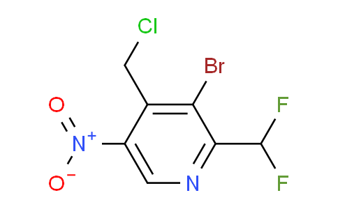 AM121675 | 1805442-99-2 | 3-Bromo-4-(chloromethyl)-2-(difluoromethyl)-5-nitropyridine