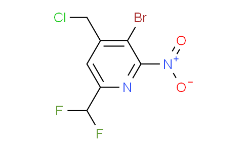 AM121677 | 1805438-98-5 | 3-Bromo-4-(chloromethyl)-6-(difluoromethyl)-2-nitropyridine