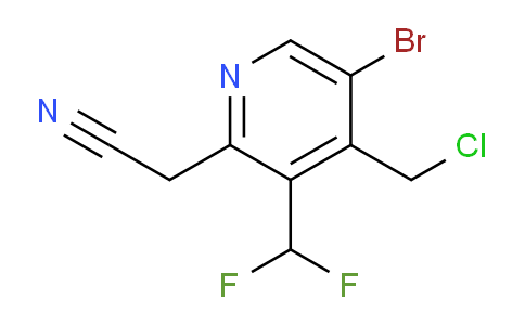 AM121680 | 1805369-38-3 | 5-Bromo-4-(chloromethyl)-3-(difluoromethyl)pyridine-2-acetonitrile