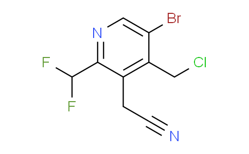 AM121682 | 1805044-02-3 | 5-Bromo-4-(chloromethyl)-2-(difluoromethyl)pyridine-3-acetonitrile