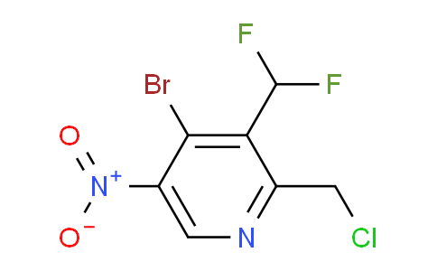 AM121684 | 1804431-37-5 | 4-Bromo-2-(chloromethyl)-3-(difluoromethyl)-5-nitropyridine